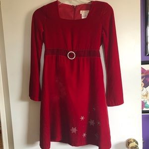 American Girl Red Velvet 2003 Holiday Dress size12